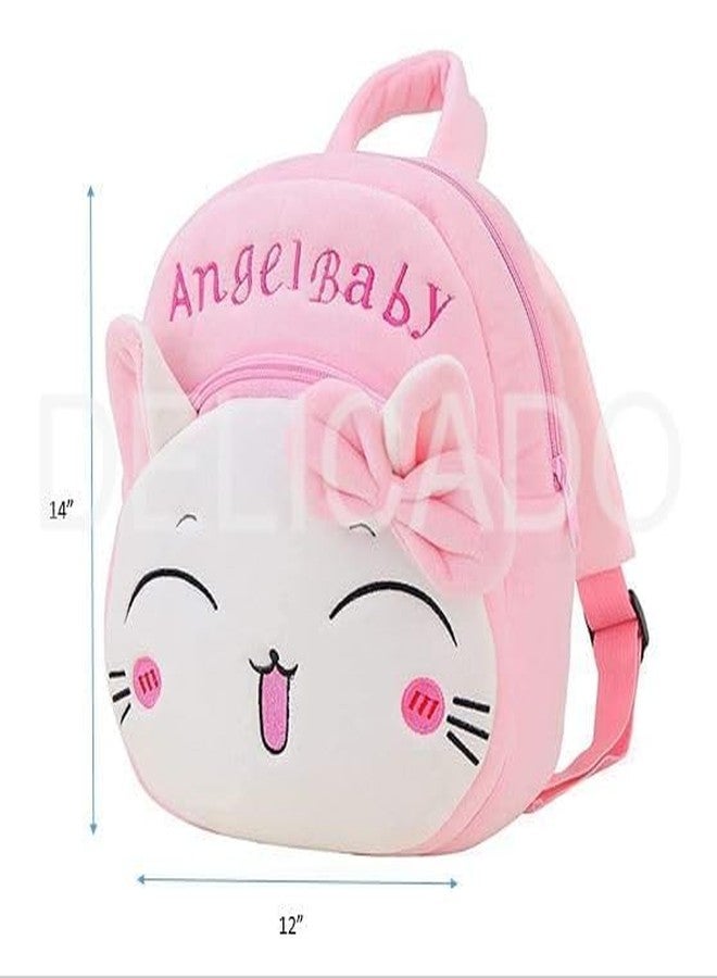 Delicado Kids Backpack, Toddler Preschool Kids Backpack for School/Nursery/Picnic/Travelling Bag for Baby Girl Boy (Age 1-6 Years) (AngelBaby) - Image 3
